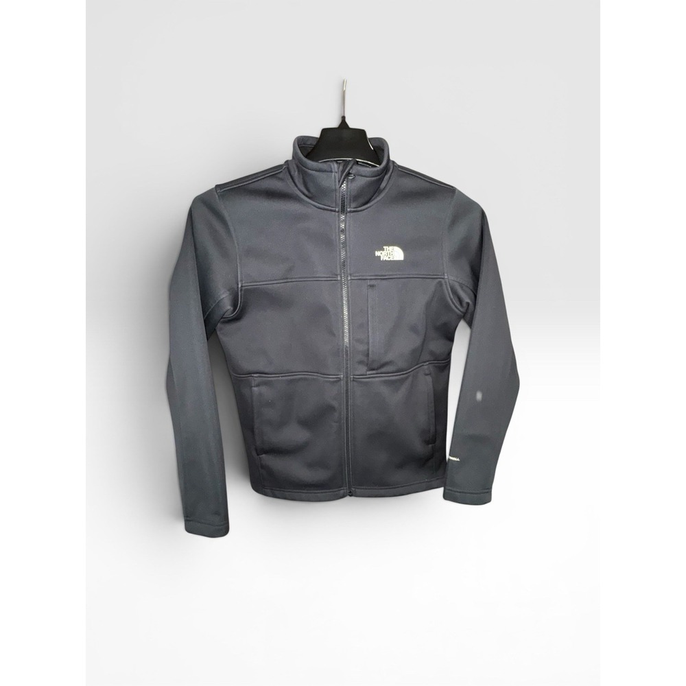 North Face Boys Fleeced Lined Black Jacket